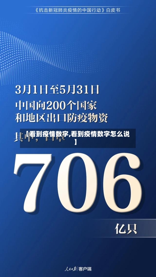 【看到疫情数字,看到疫情数字怎么说】