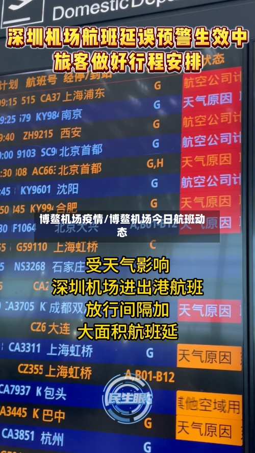 博鳌机场疫情/博鳌机场今日航班动态-第2张图片
