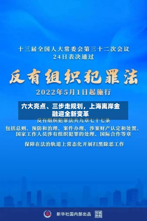 六大亮点、三步走规划，上海离岸金融迎全新变革-第1张图片
